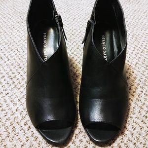 Franco Sarto Peeptoe Bootie